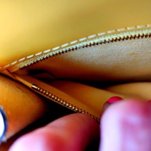 LOUIS VUITTON Yellow Vernis Leather Monceau BB Bag - Picture 16 of 16